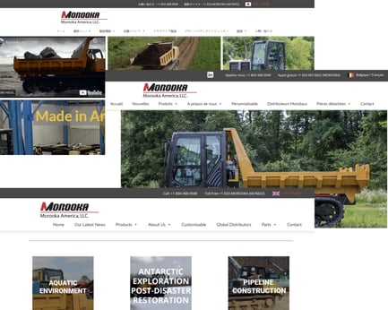 Websites Morooka America