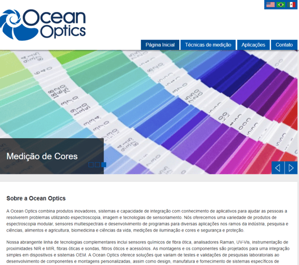 ocean optics brazil